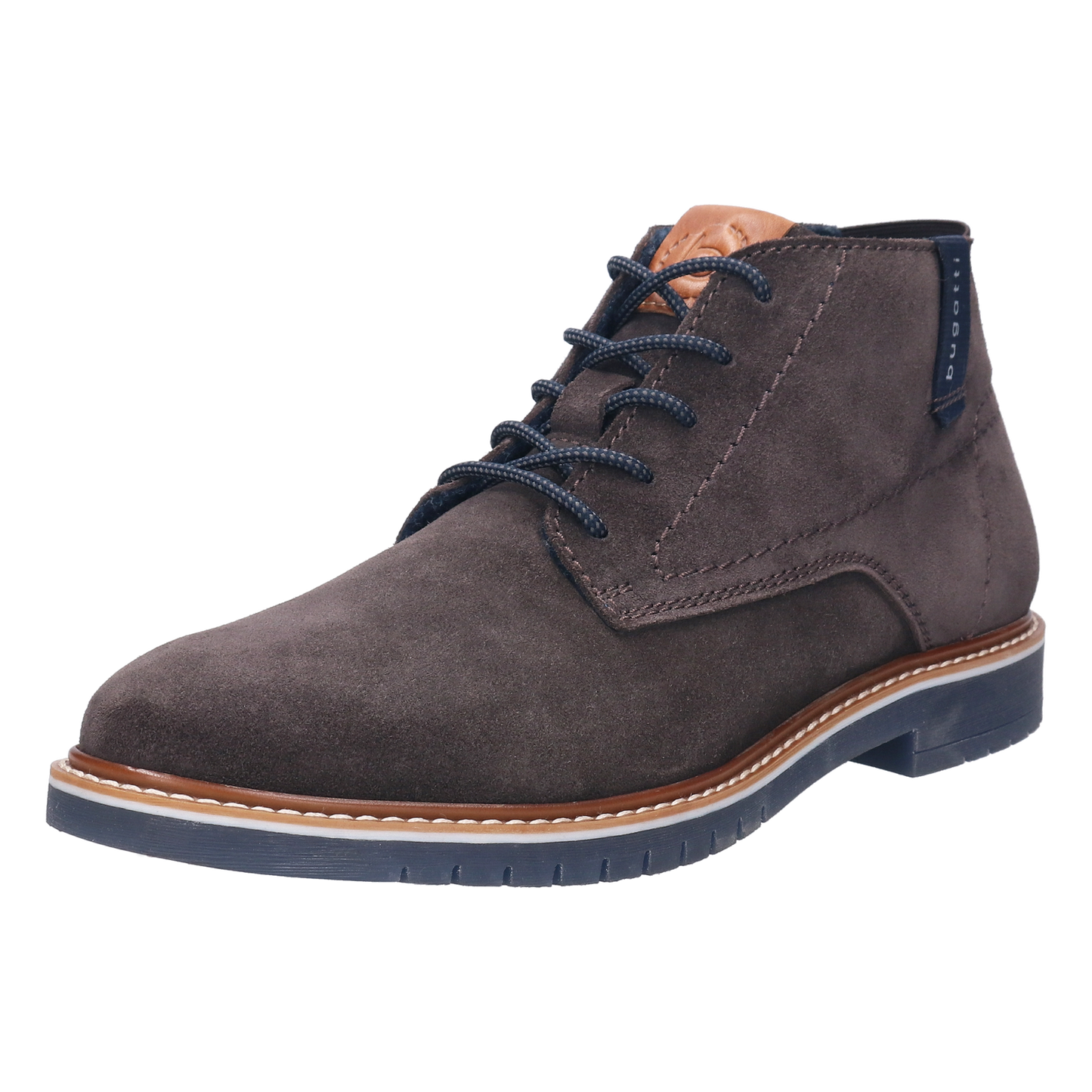 Bugatti Suede Desert Boot - Dark Grey