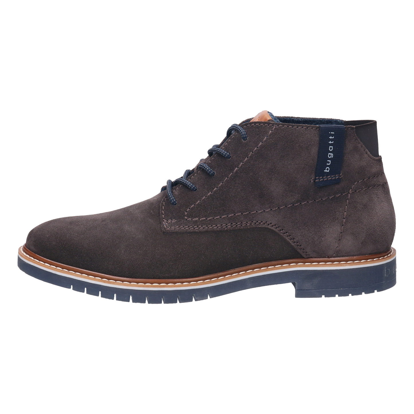 Bugatti Suede Desert Boot - Dark Grey