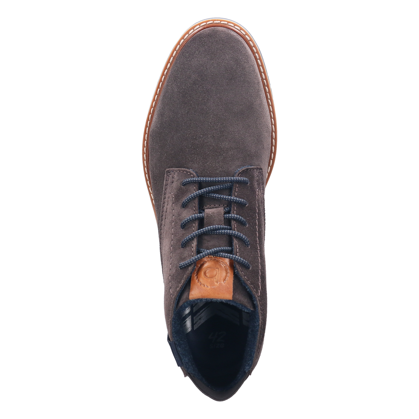 Bugatti Suede Desert Boot - Dark Grey
