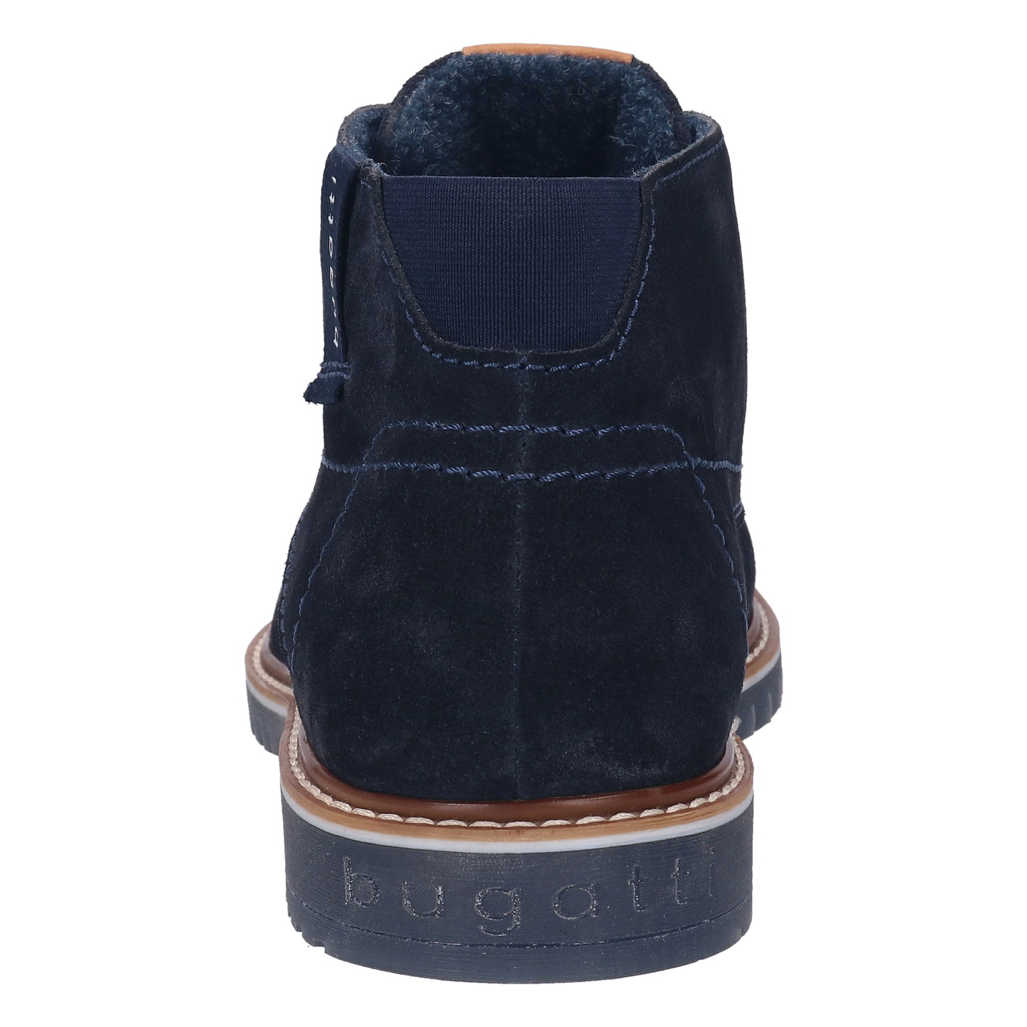 Bugatti Suede Desert Boot - Dark Blue