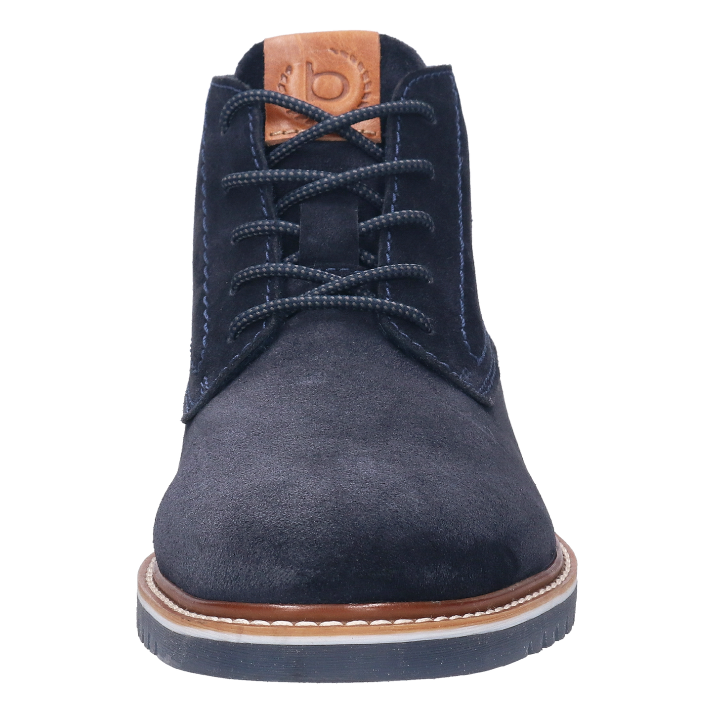 Bugatti Suede Desert Boot - Dark Blue