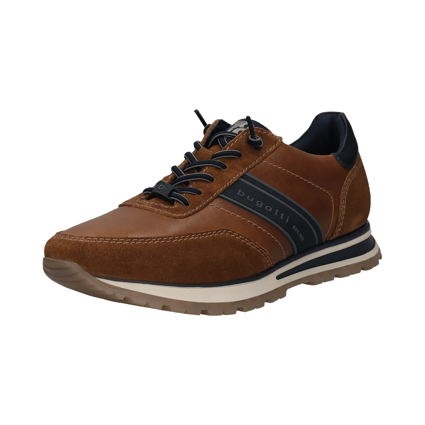 Bugatti Leather Casual Shoe - Cognac