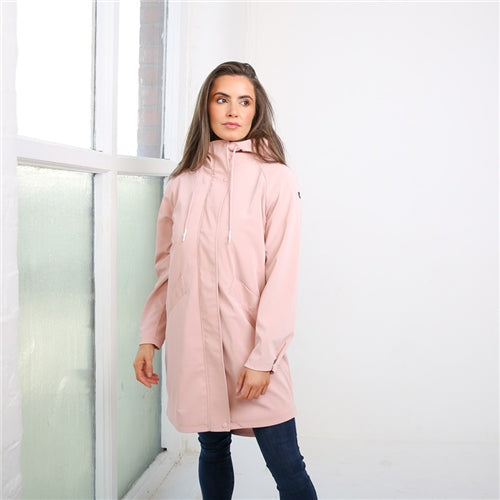 Rant & Rave Fallon Raincoat - Blush Pink