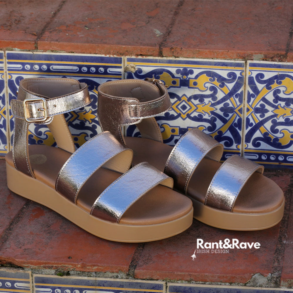 Rant & Rave Gena Sandal - Champagne