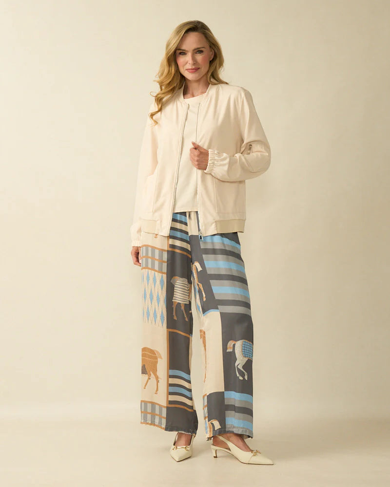 Deck Bomber Jacket - Cream