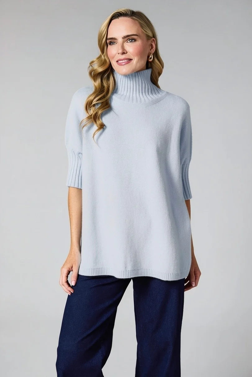Deck Long Ribbed Knit - Pearl