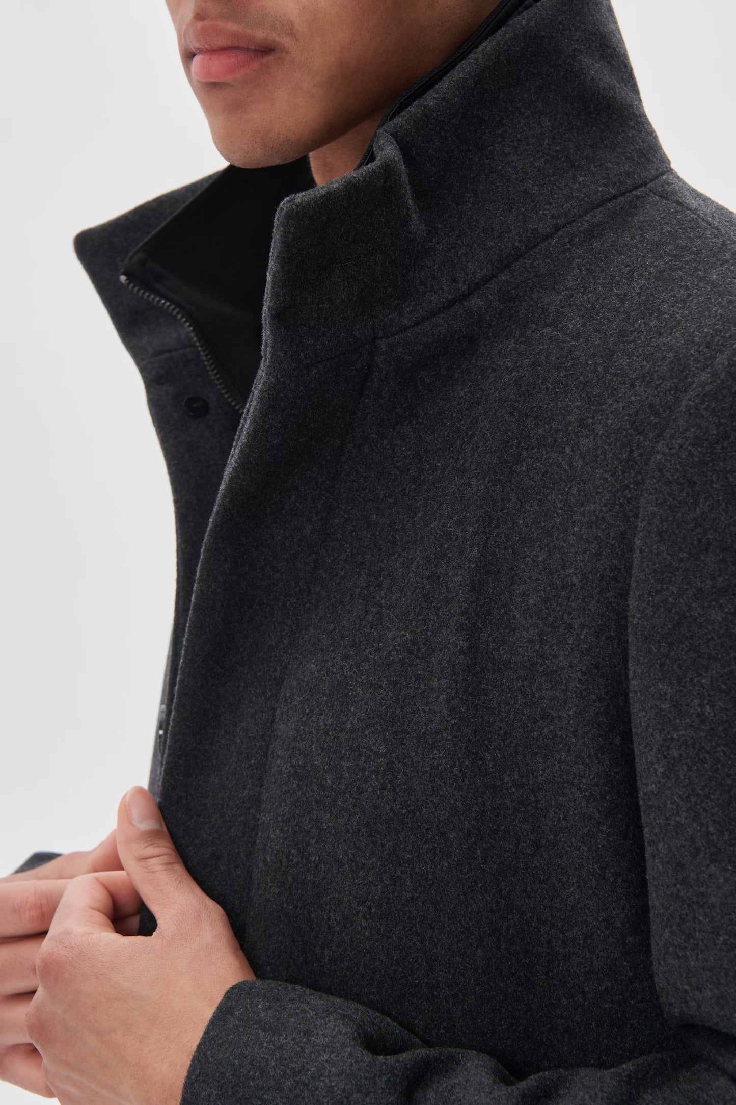 Martinique Harvey Coat - Dark Grey