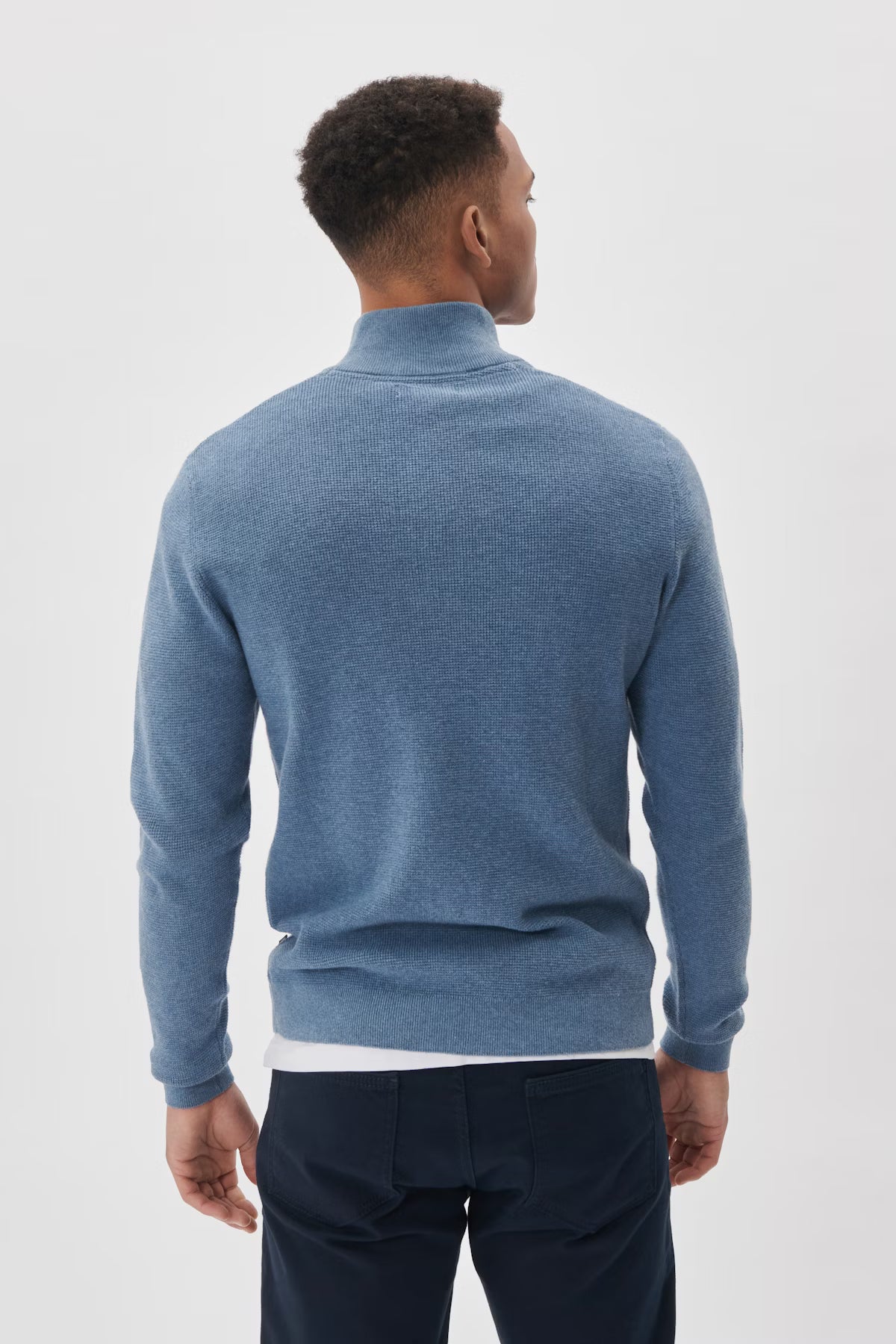 Matinique Lagoon 1/4 Zip - Captains Blue