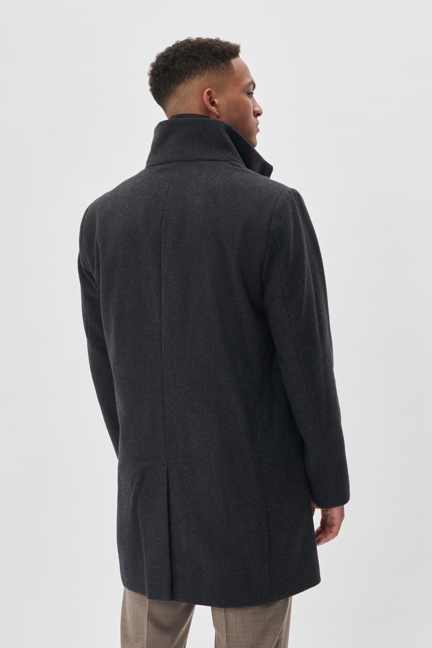 Martinique Harvey Coat - Dark Grey