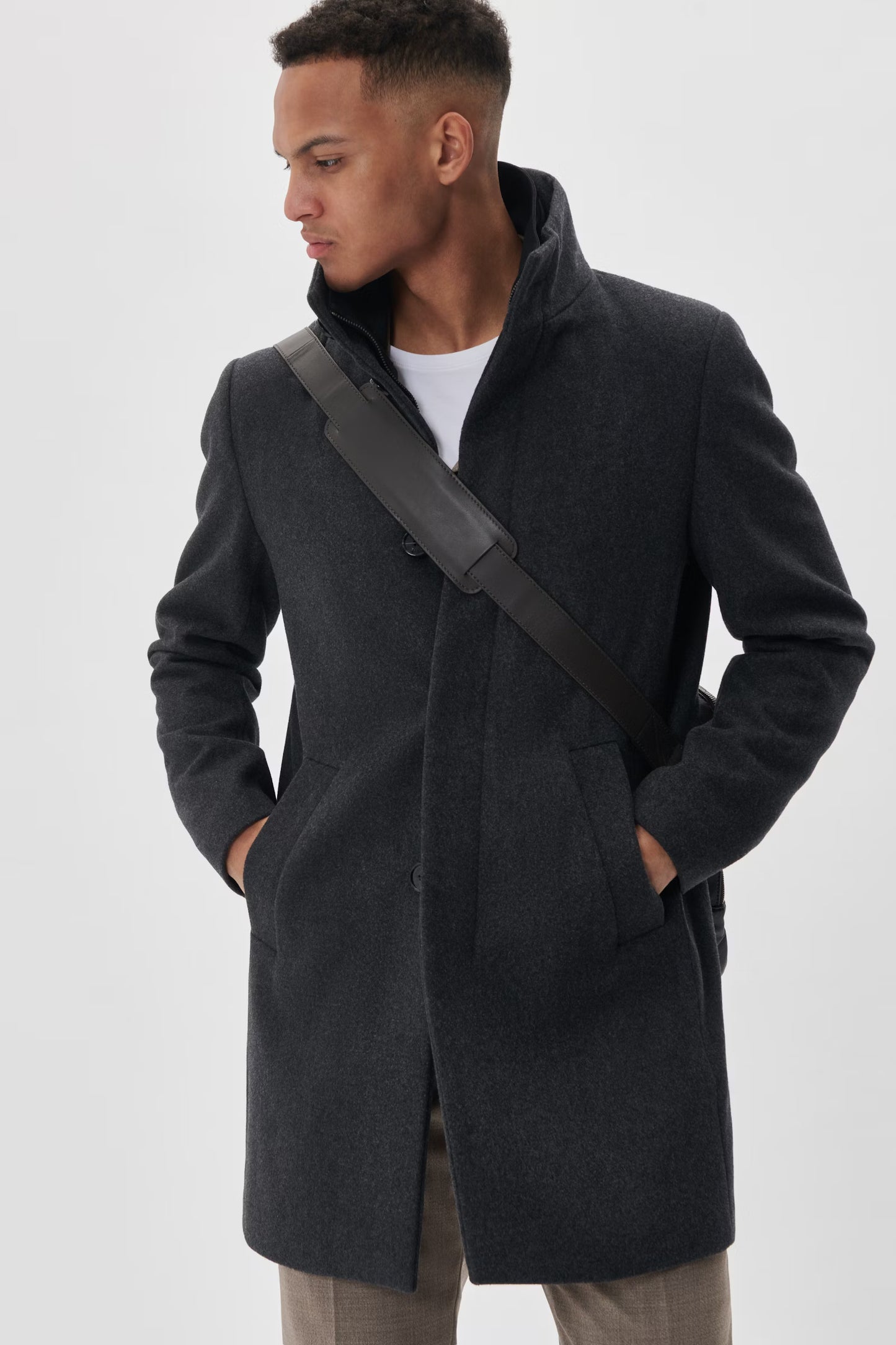 Martinique Harvey Coat - Dark Grey
