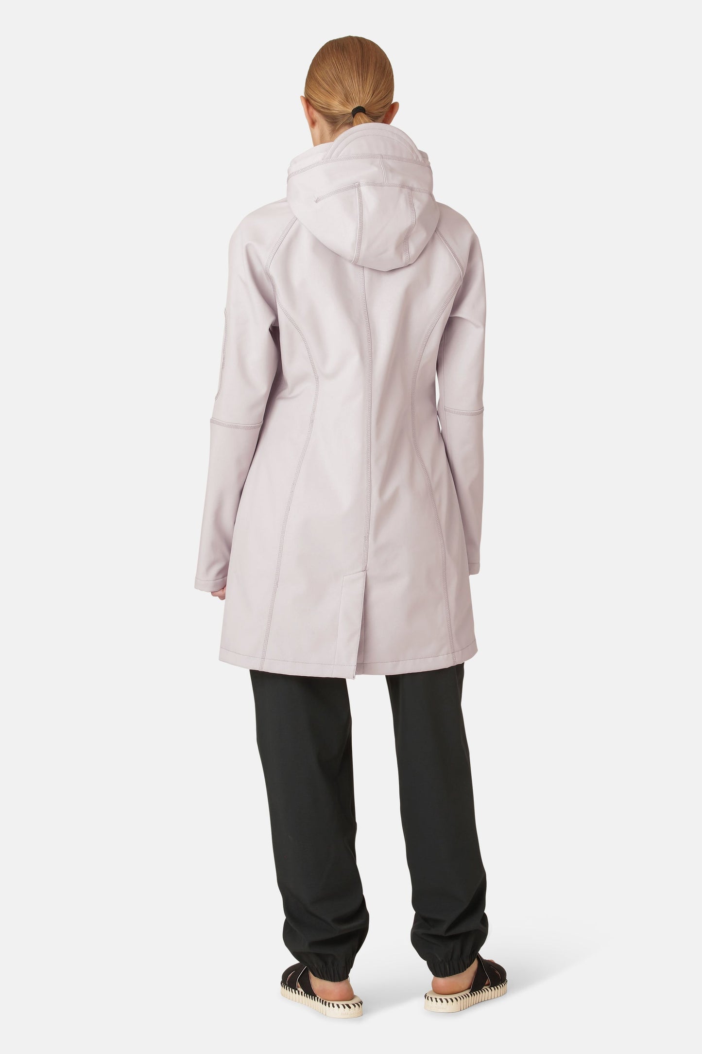 Ilse Jacobsen 3/4 Raincoat - Concrete Grey