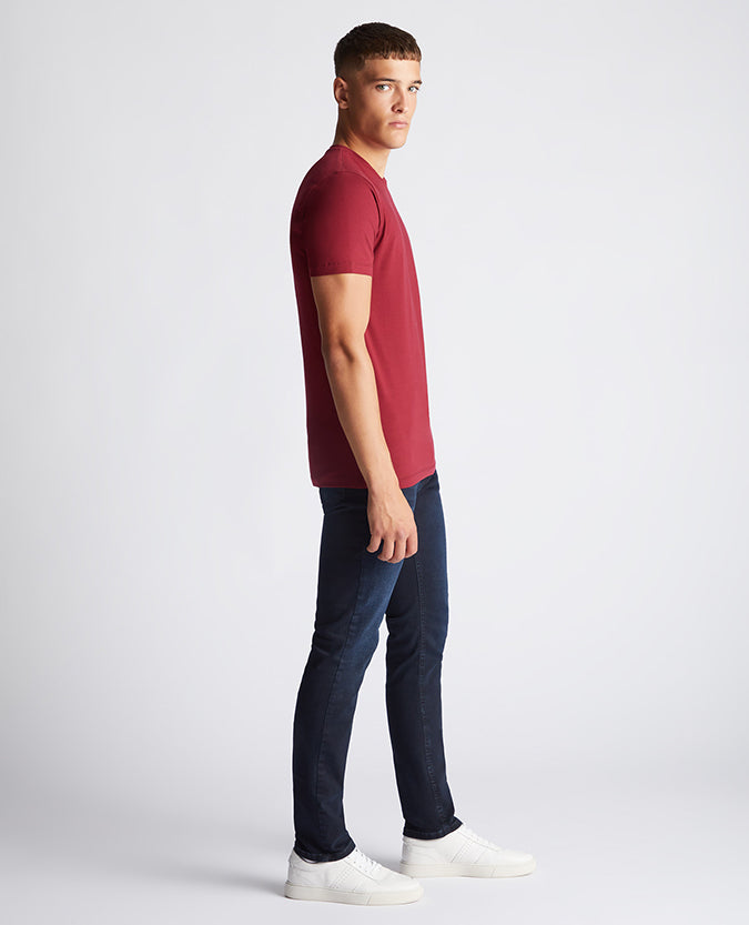 Remus Uomo Cotton T-Shirt - Raspberry