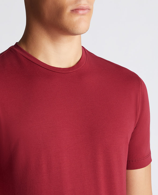 Remus Uomo Cotton T-Shirt - Raspberry
