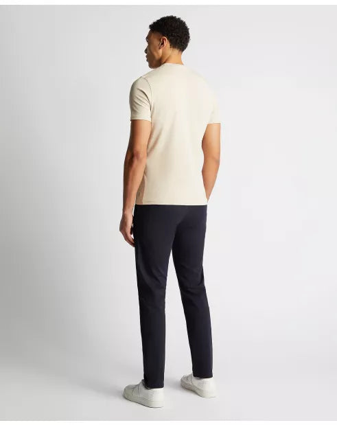 Remus Uomo Short Sleeve Casual Tee - Stone
