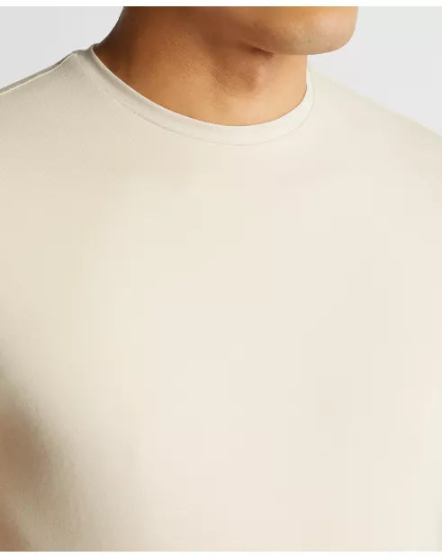 Remus Uomo Short Sleeve Casual Tee - Stone