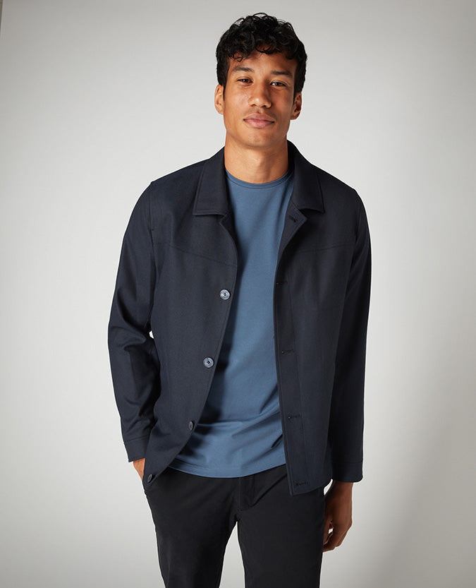 Remus Uomo Cotton Stretch T-Shirt - Air Force Blue