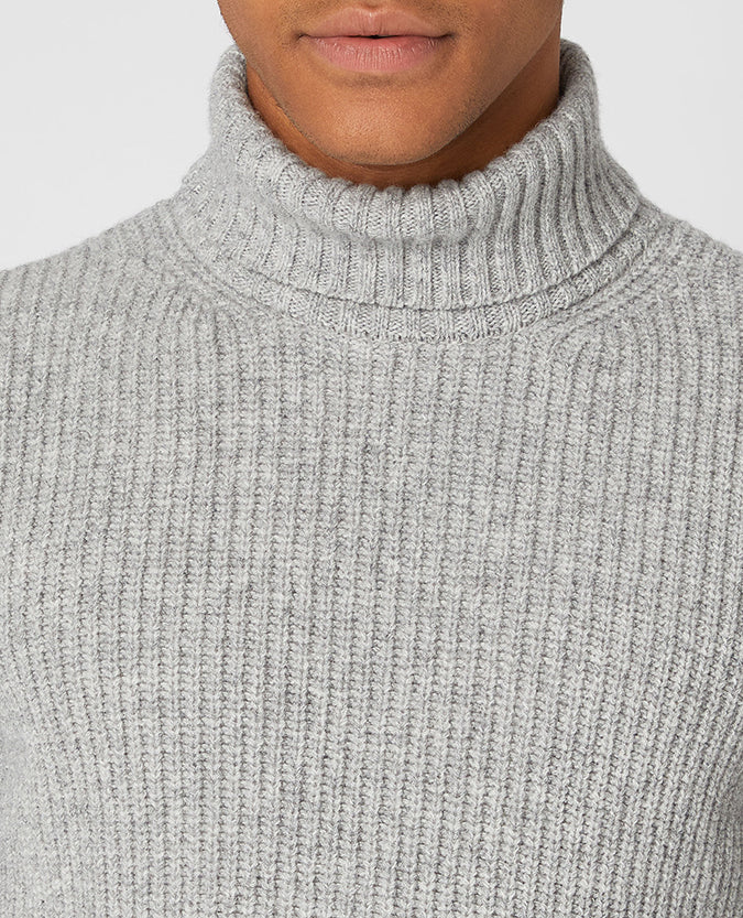 Remus Uomo Wool-Roll Neck - Navy