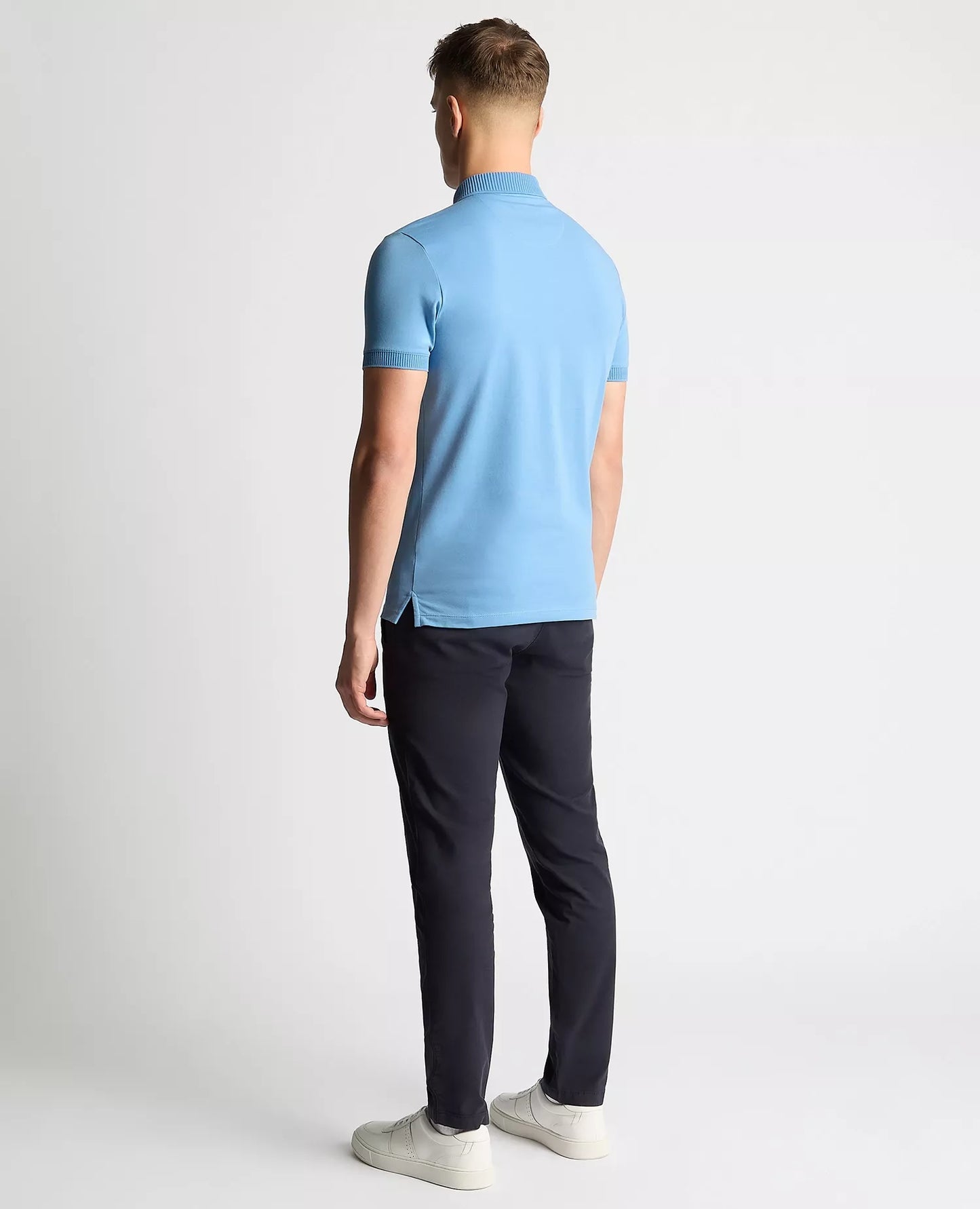 Remus Uomo Short Sleeved Polo Shirt - Riviera Blue