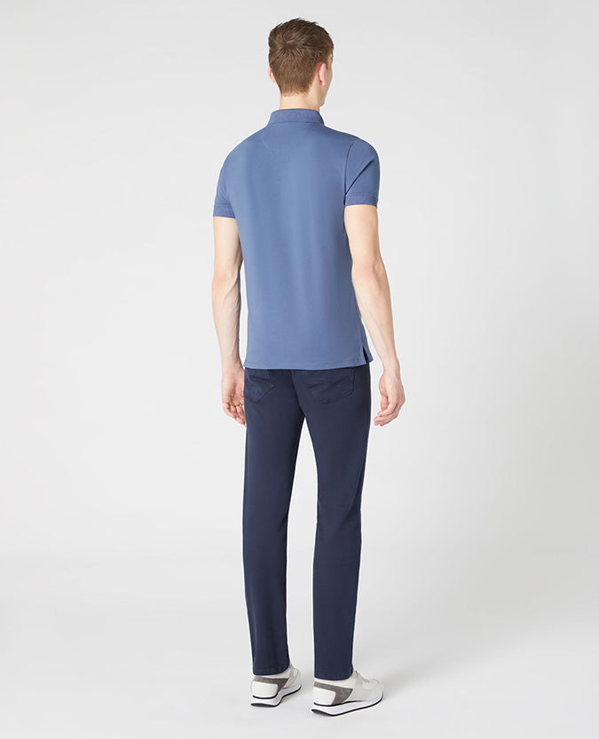 Remus Uomo Cotton Polo Shirt - Air Force Blue
