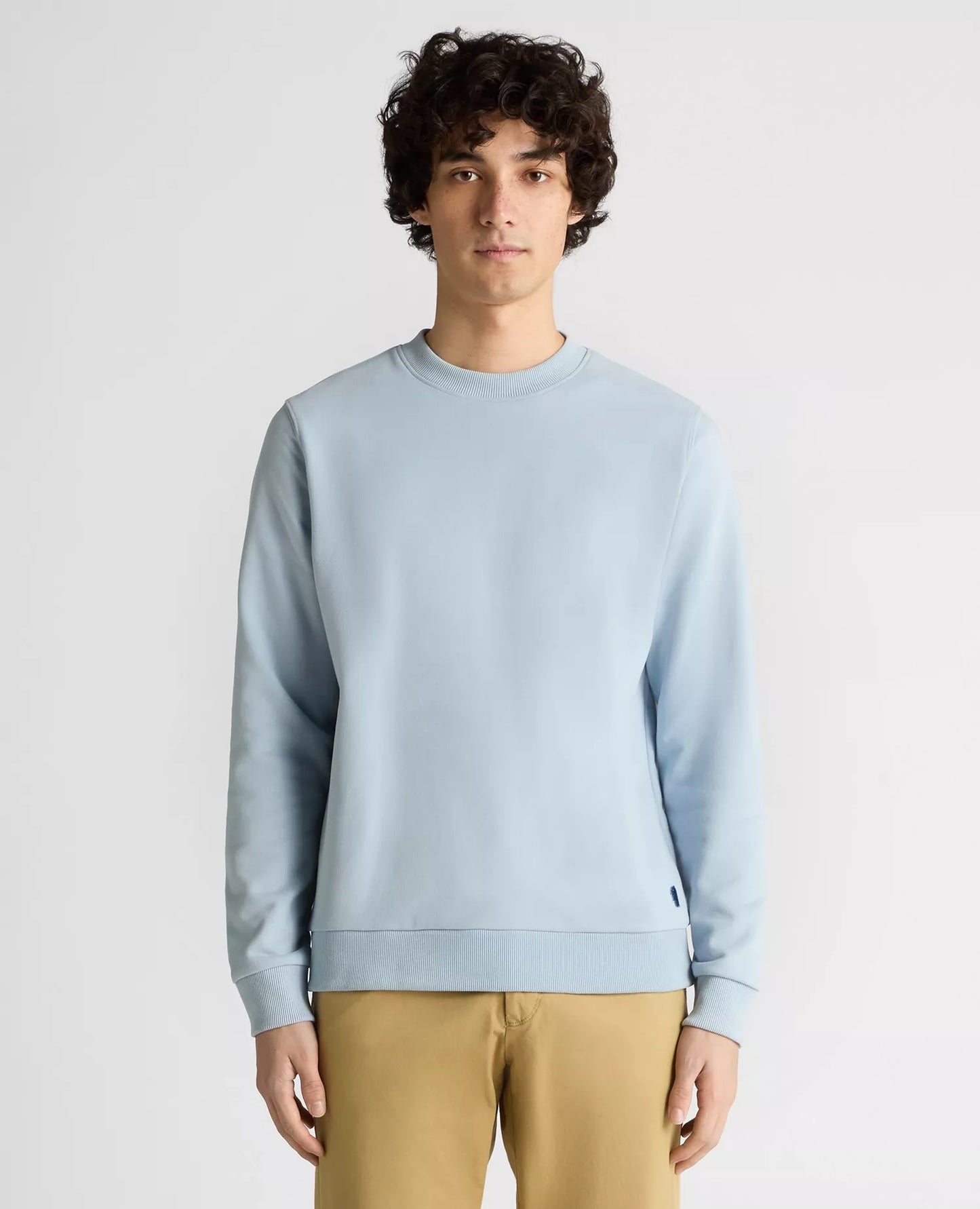 Remus Uomo Crew Neck Sweater - Light Blue