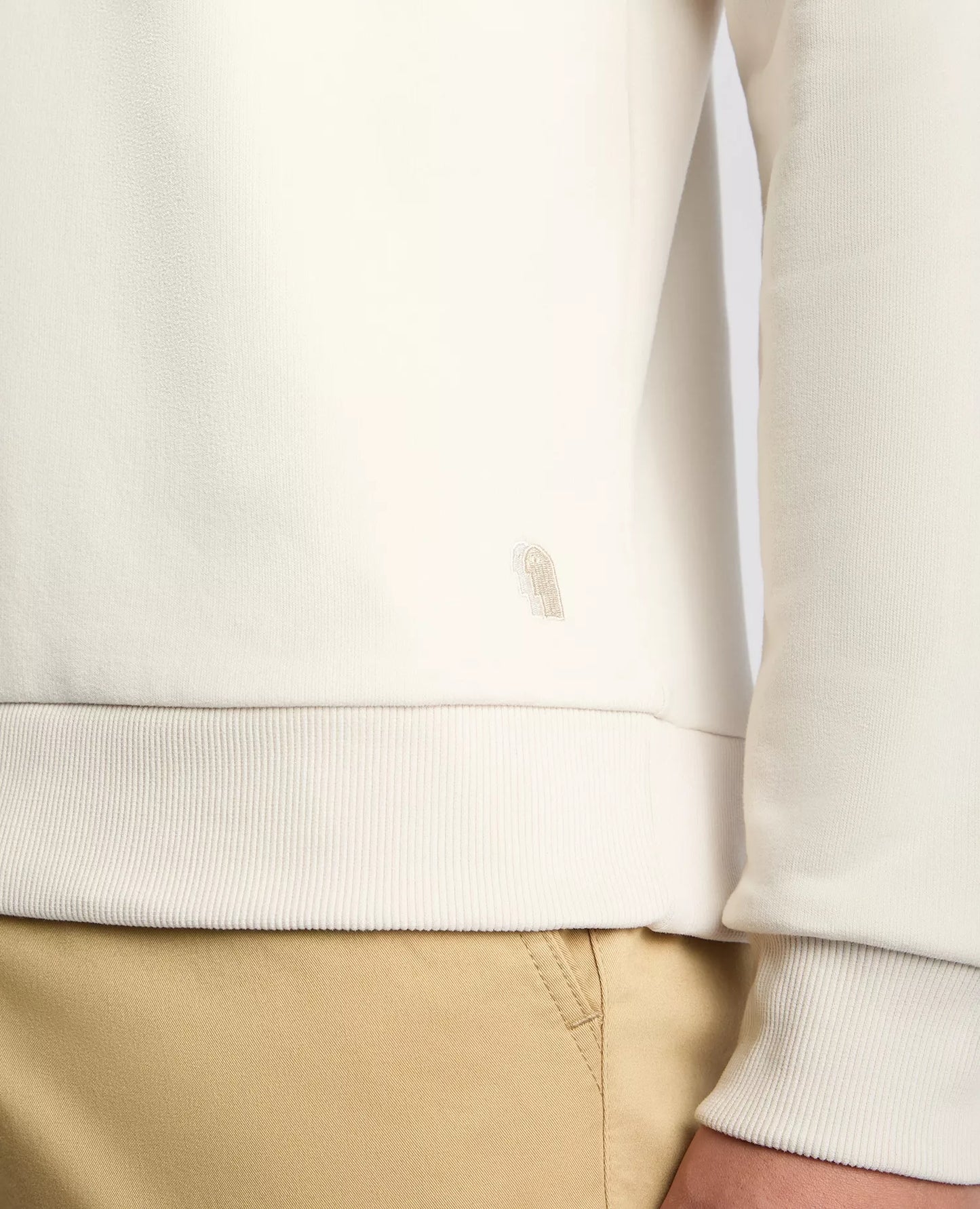 Remus Uomo Crew Neck Sweater - Cream