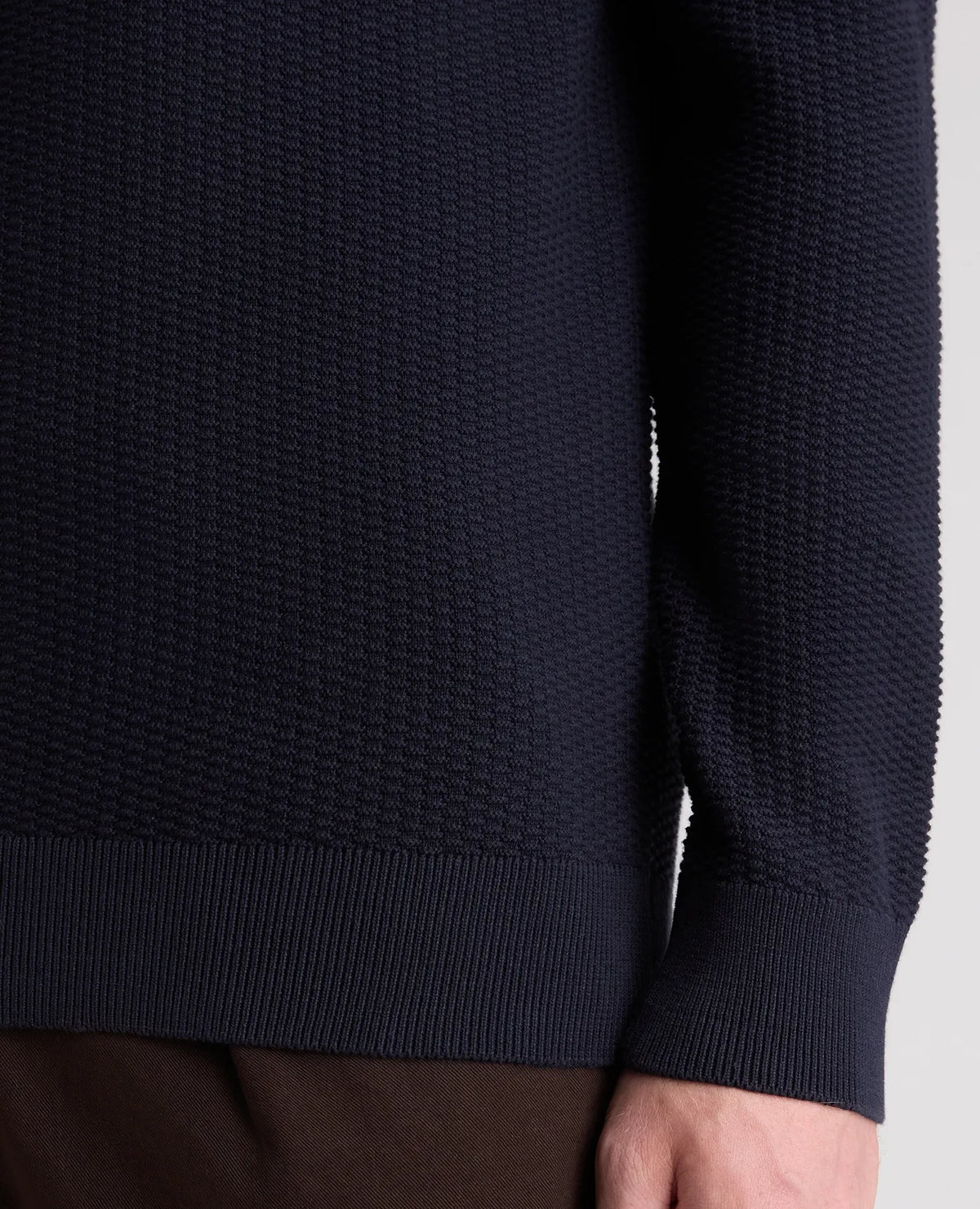 Remus Uomo Crew Neck Sweater - Navy