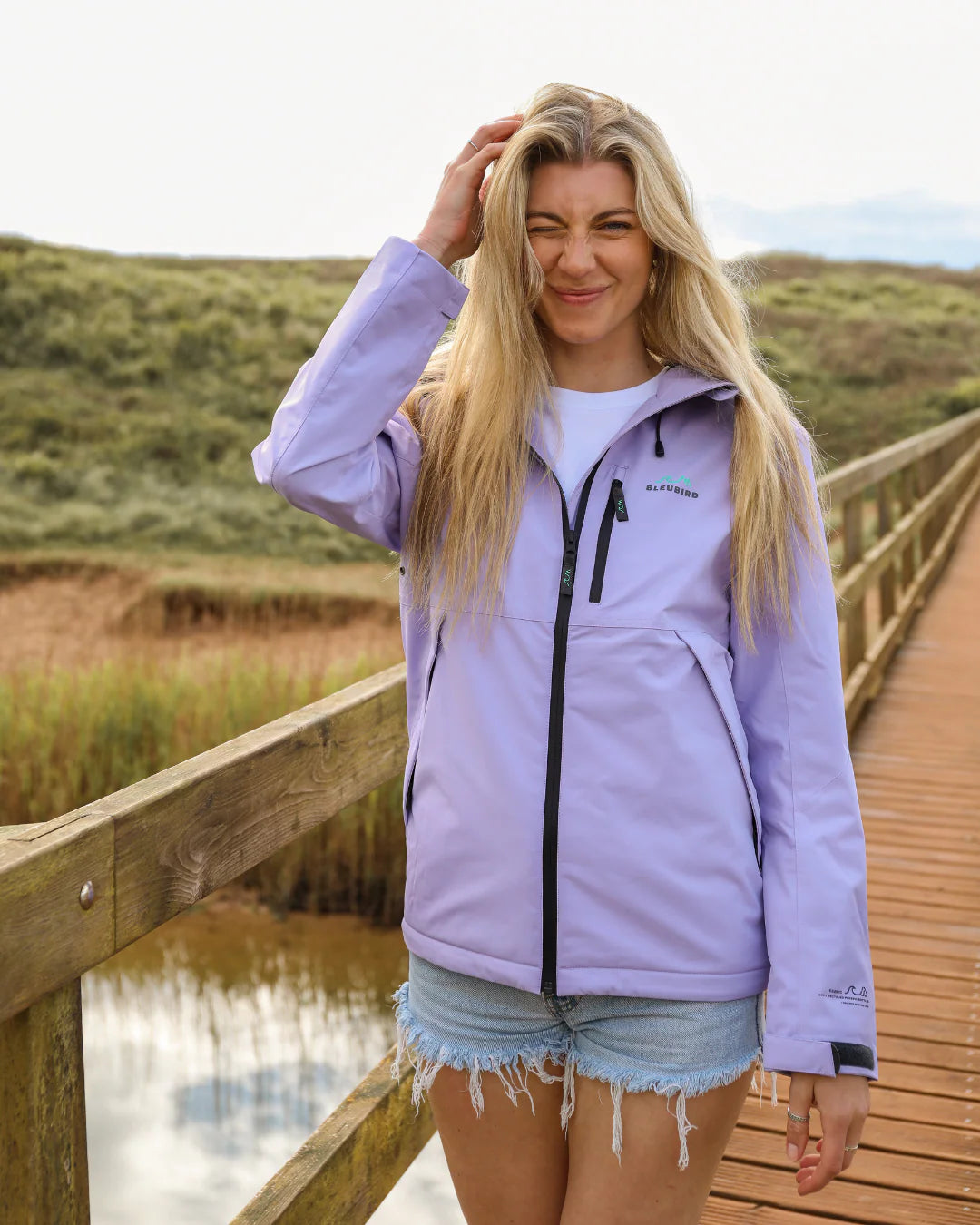 Bleubird Arpette Waterproof Jacket - Lavender