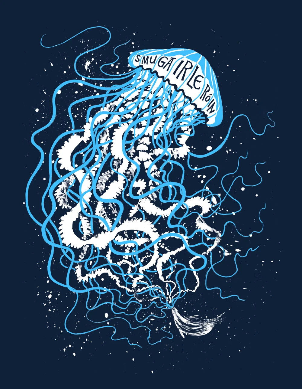 Mireog Smugairle Róin T-shirt - Navy