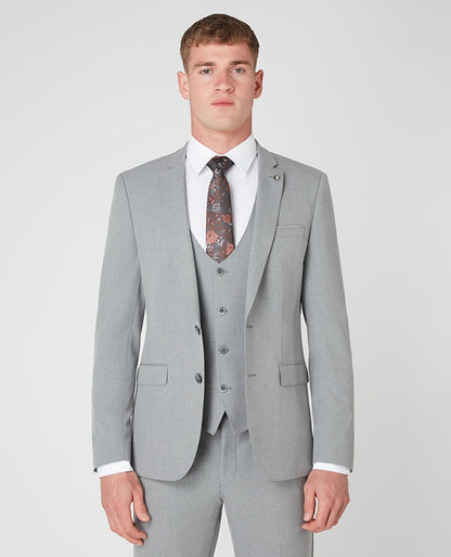 Remus Uomo Lazio Suit Jacket -  Grey 11660 05