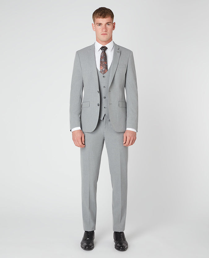 Remus Uomo Lazio Suit Jacket - Grey