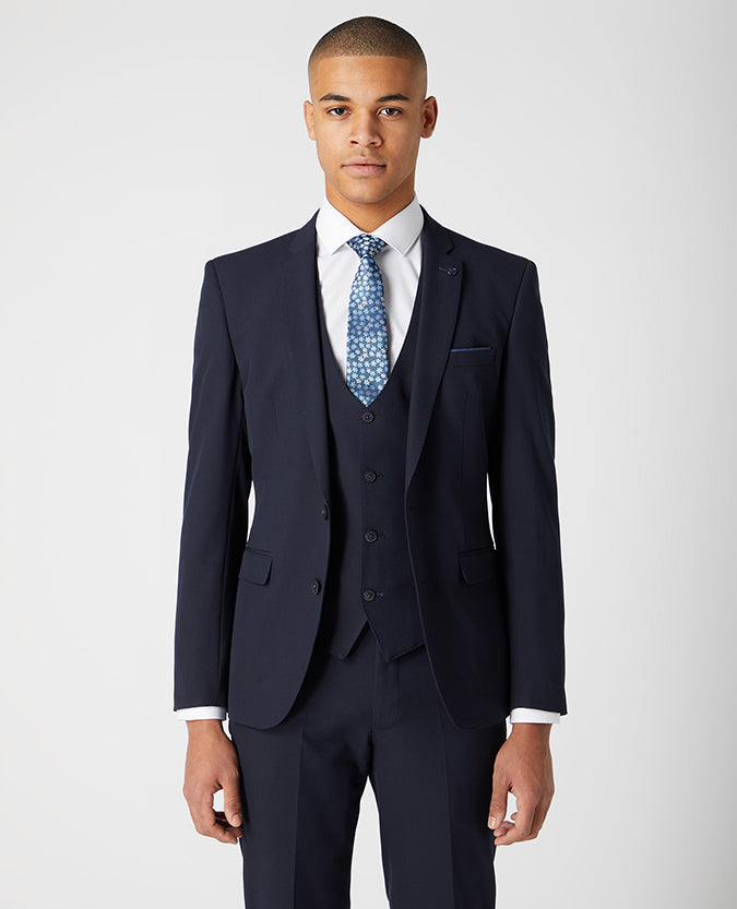 Remus Uomo Lazio Slim Fit Jacket -Navy