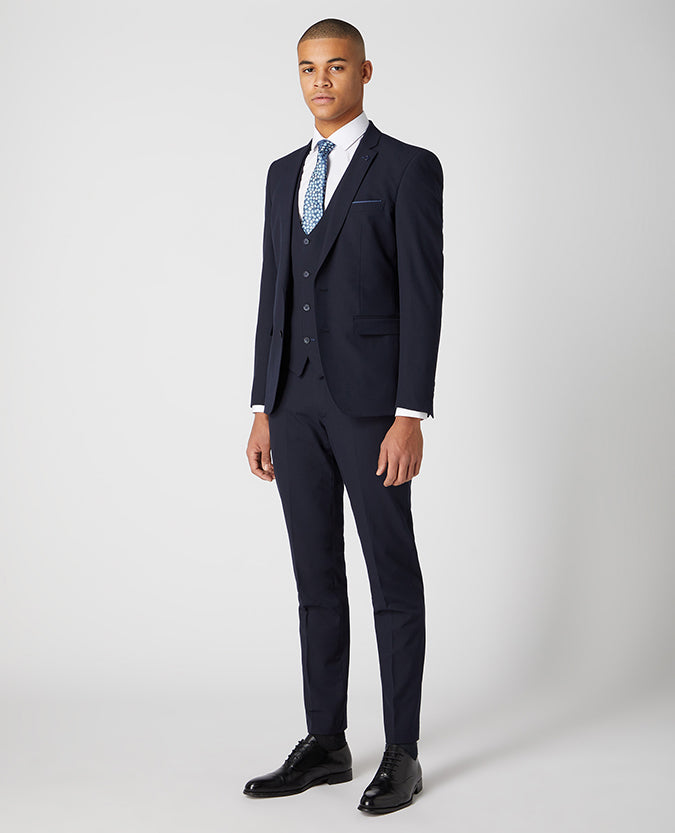Remus Uomo Lazio Slim Fit Jacket -Navy
