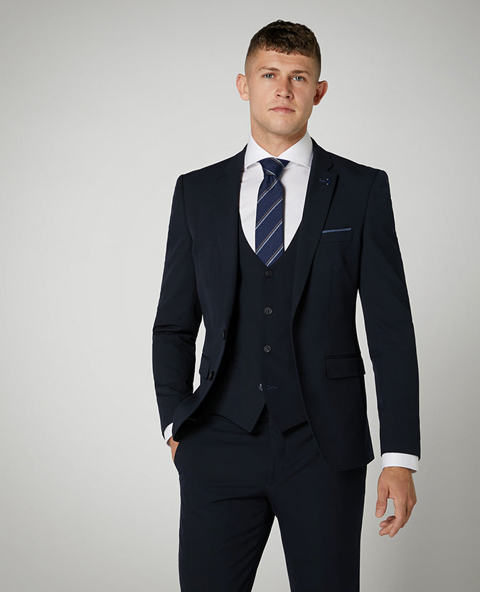Remus Uomo Lazio Suit Jacket - Dark Navy