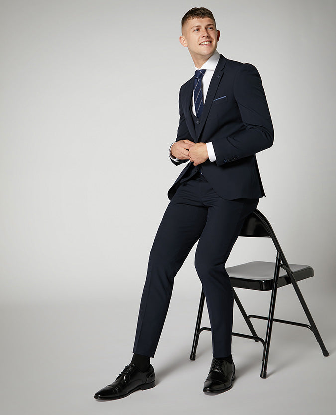 Remus Uomo Lazio Suit Jacket - Dark Navy