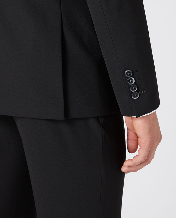 Remus Uomo Tapered Fit Jacket - Black 11770 00