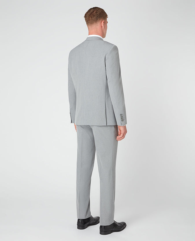 Remus Uomo Tapered Fit Stretch Palucci Suit Jacket - Grey
