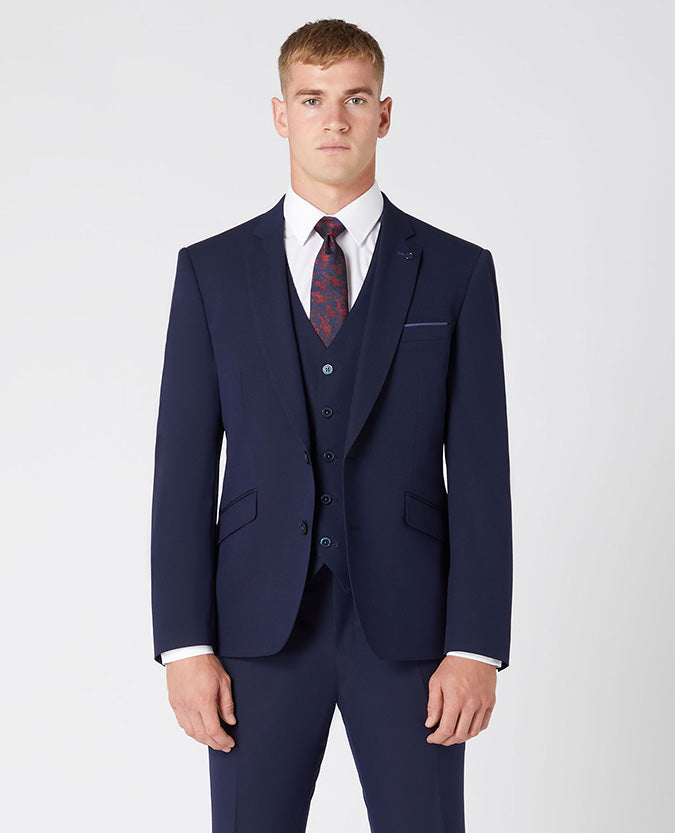 Remus Uomo Palucci Suit Jacket - French Navy.11770 78.