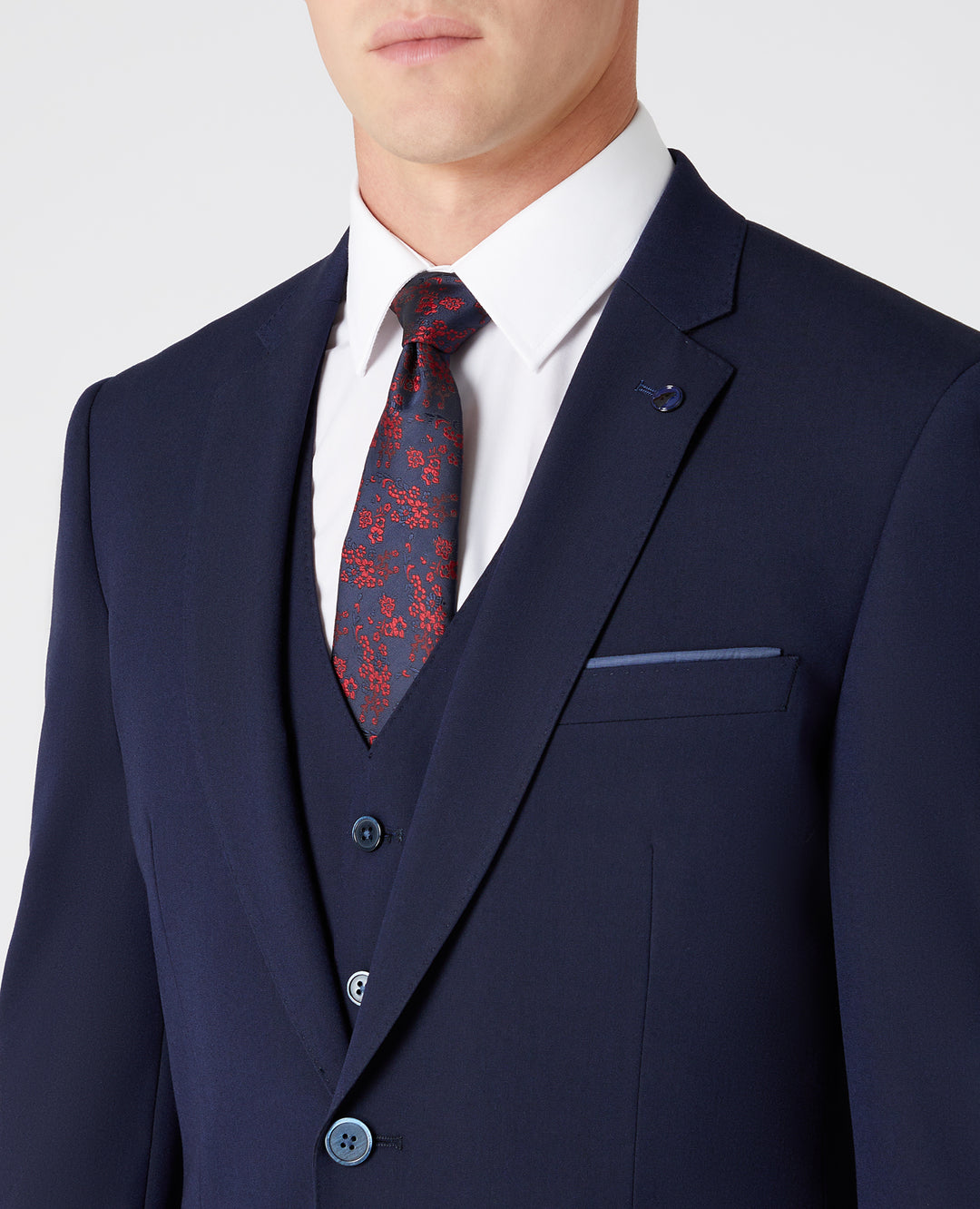 Remus Uomo Palucci Suit Jacket - French Navy.11770 78.
