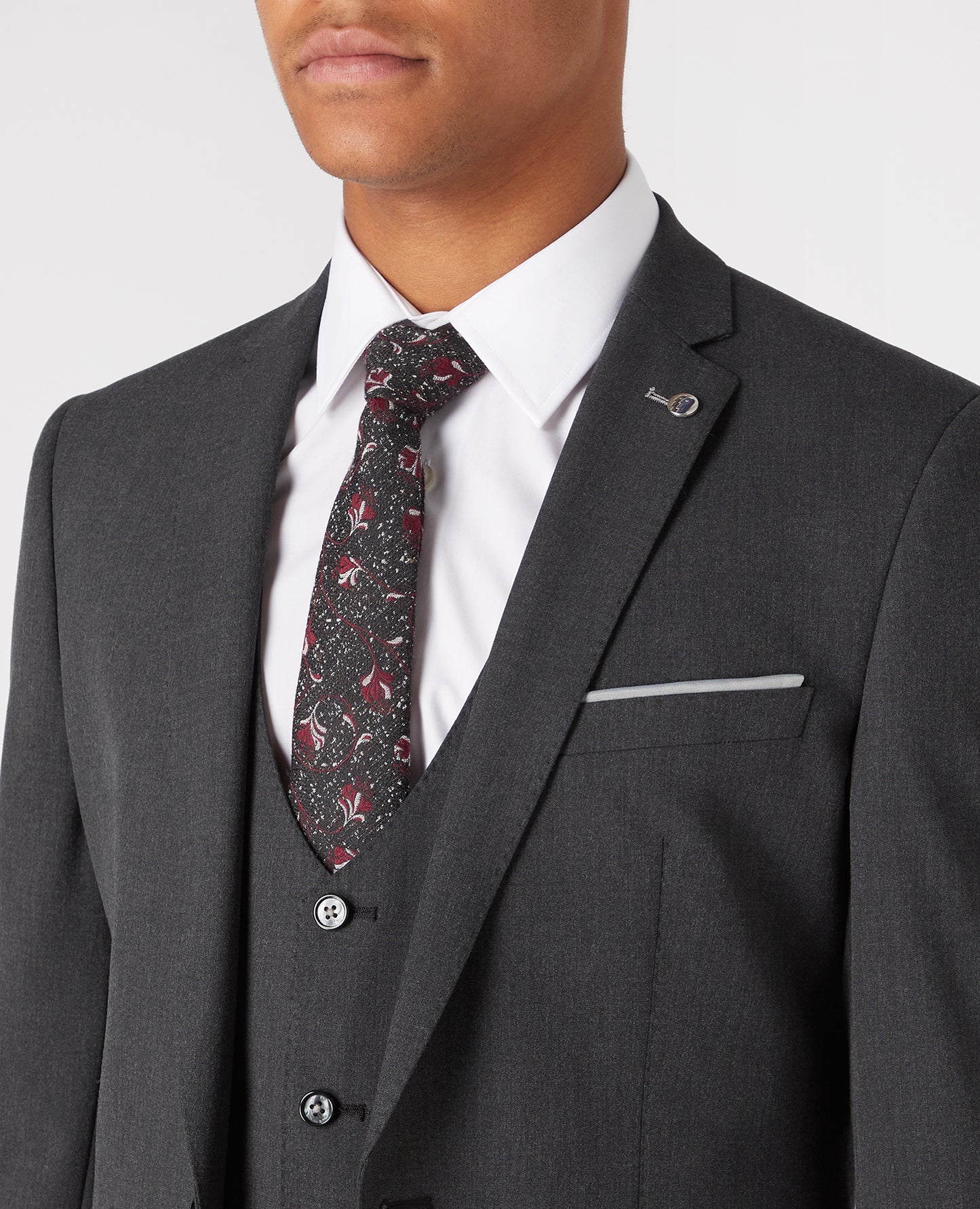Remus Uomo Luca Mix & Match Jacket - Charcoal