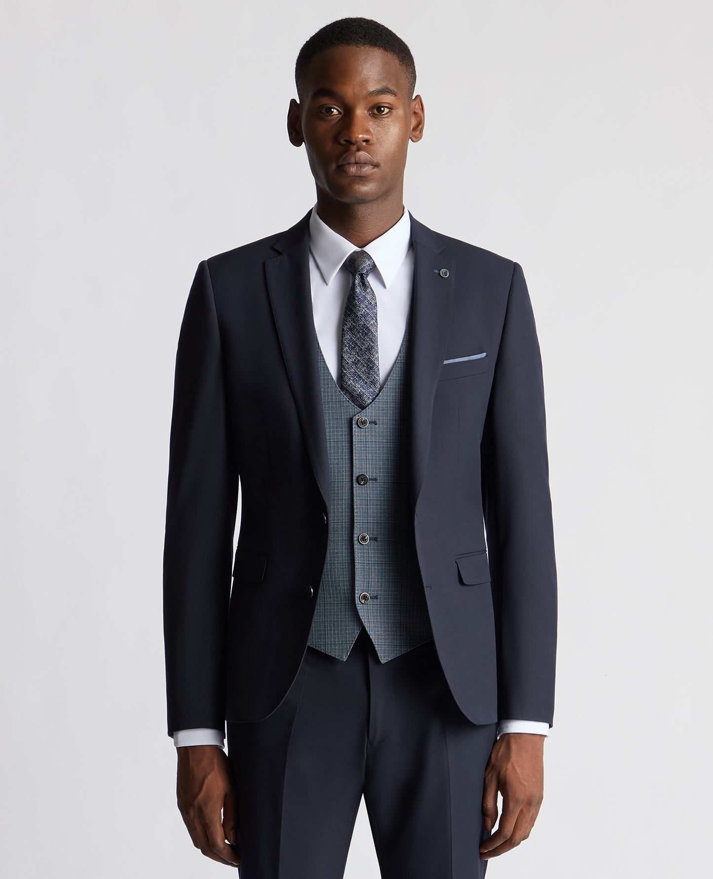 Remus Uomo Luca Jacket Slim Fit - Navy