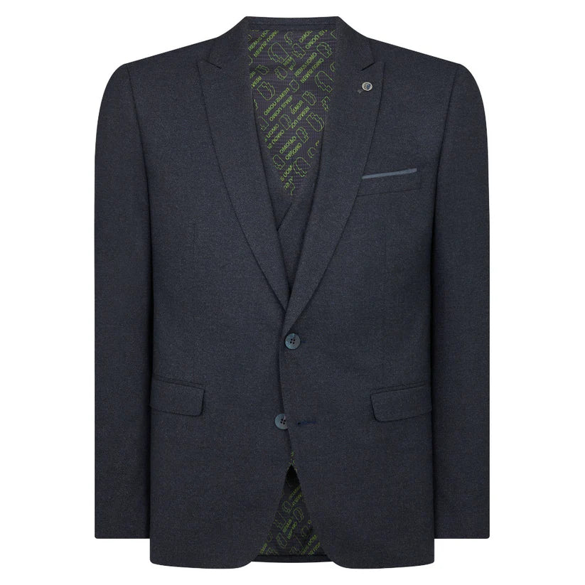 Remus Uomo Pablo Suit Jacket - Navy