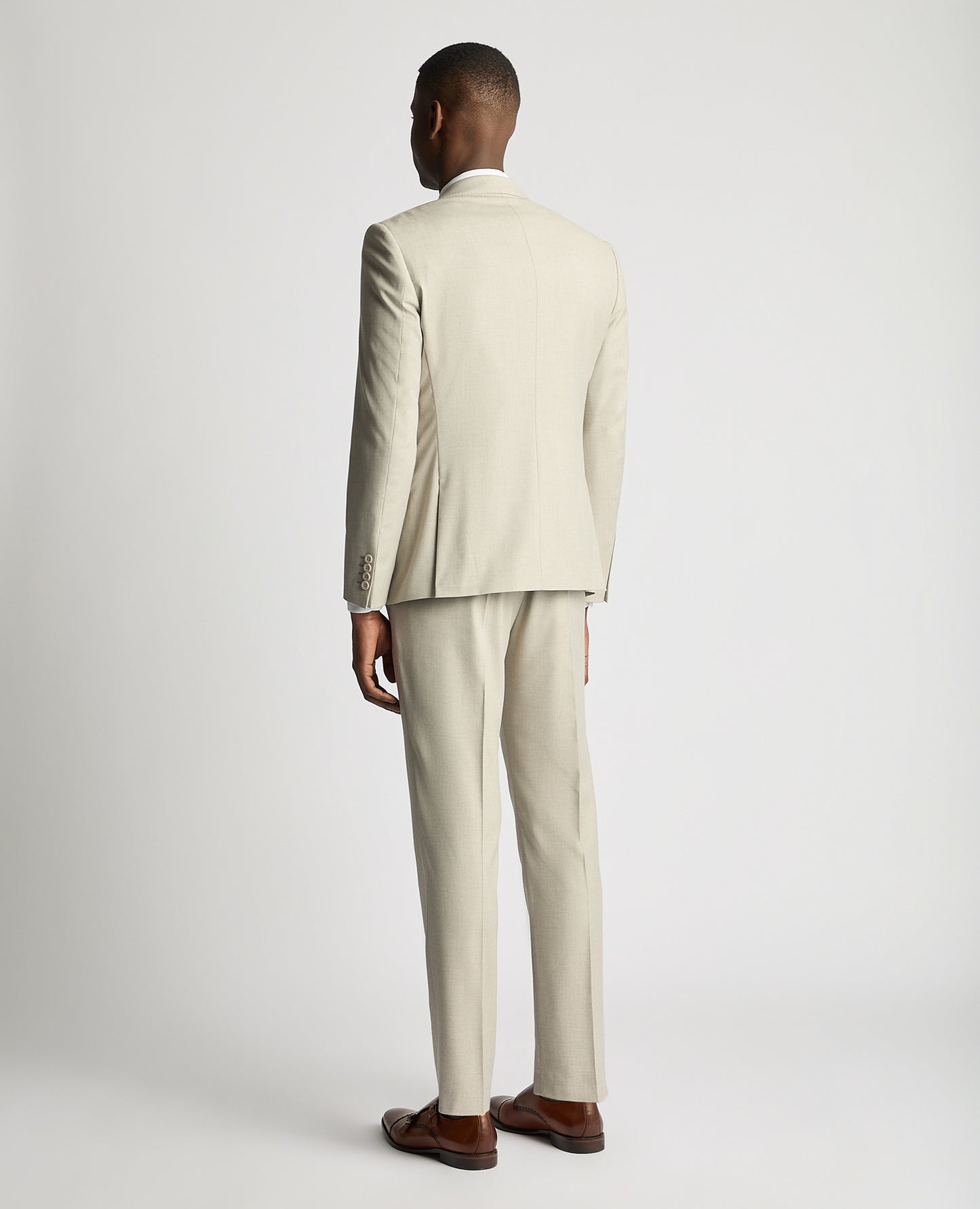 Remus Uomo Mario Suit Jacket - Stone 12258 92