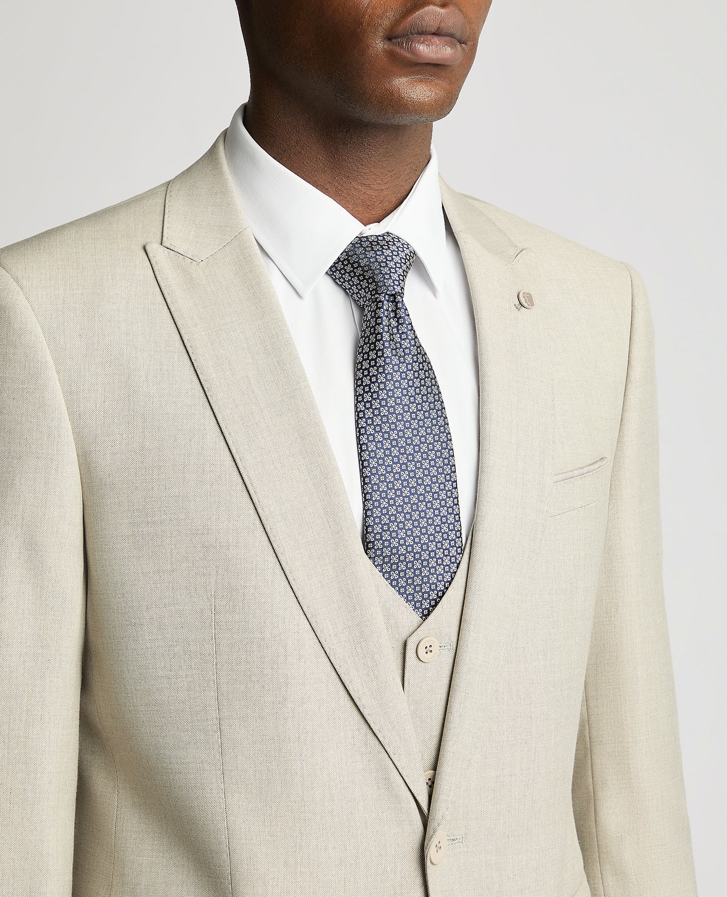 Remus Uomo Mario Suit Jacket - Stone 12258 92