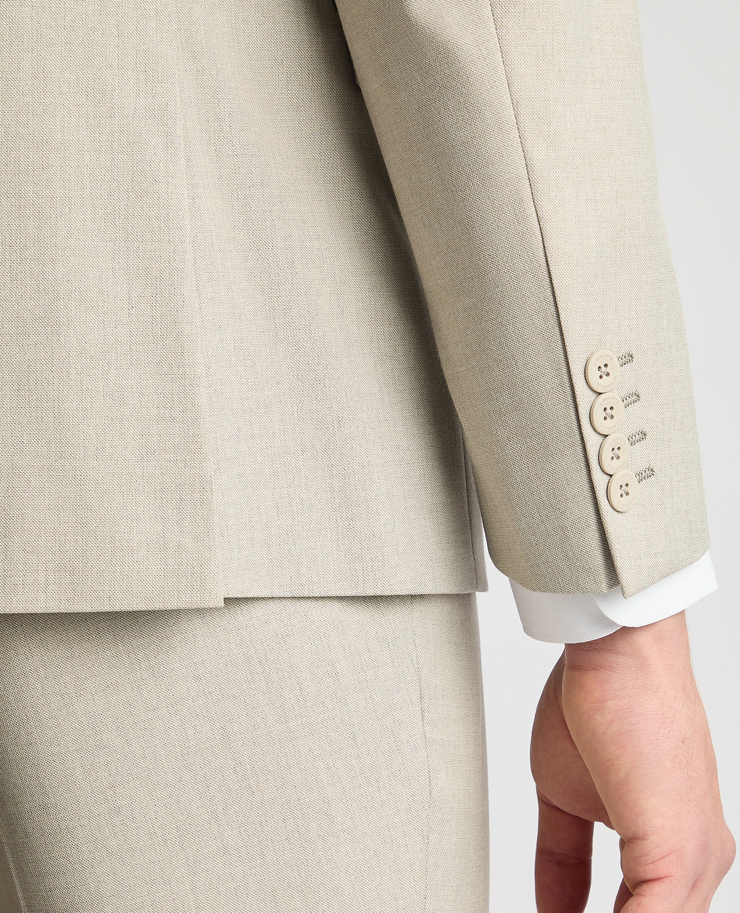 Remus Uomo Pablo Suit Jacket - Stone