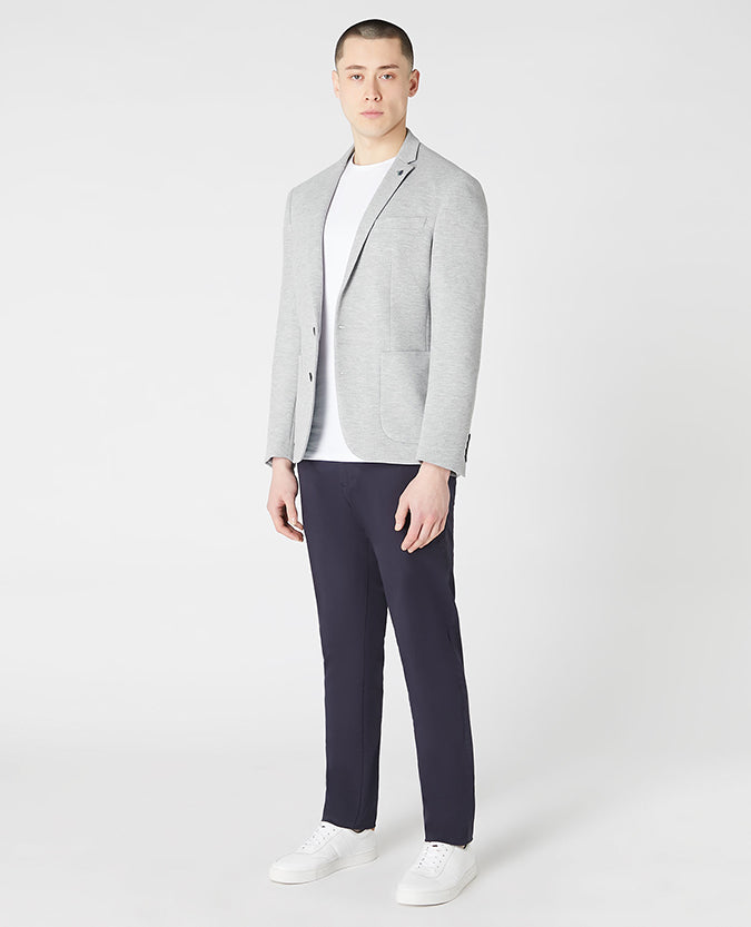 Remus Uomo Nero Slim Deconstructed Jacket - Grey