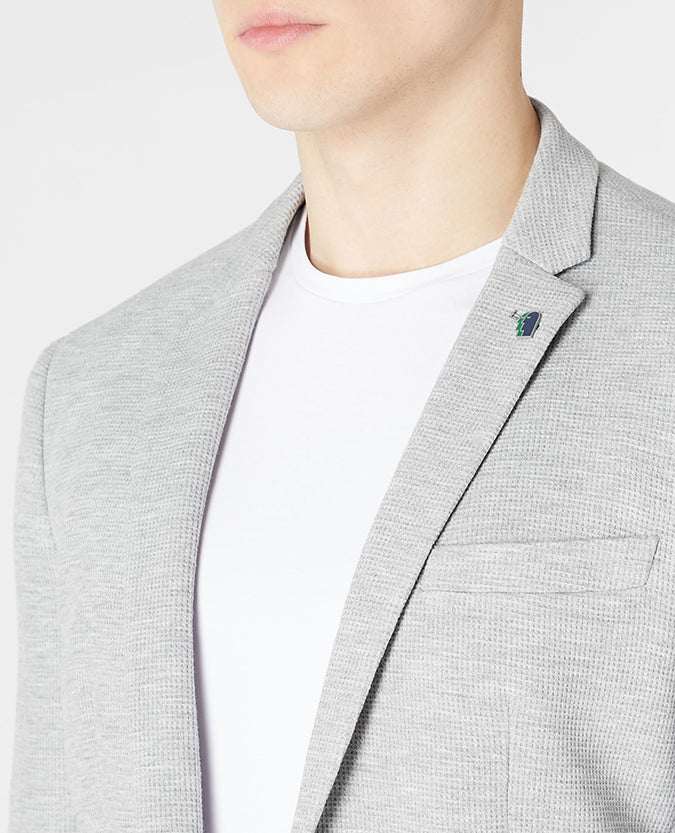 Remus Uomo Nero Slim Deconstructed Jacket - Grey