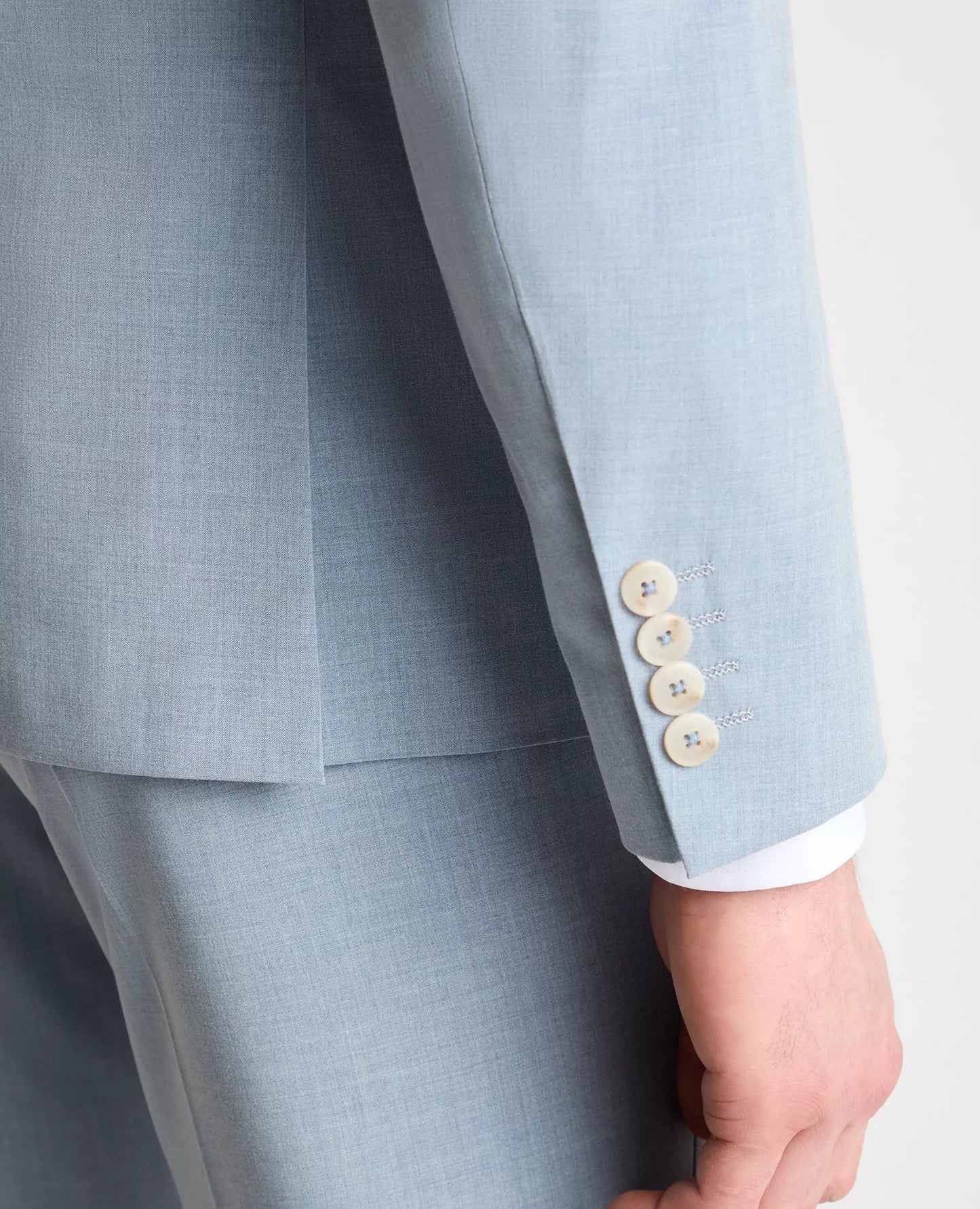 Remus Uomo Massa Suit Jacket - Powder Blue