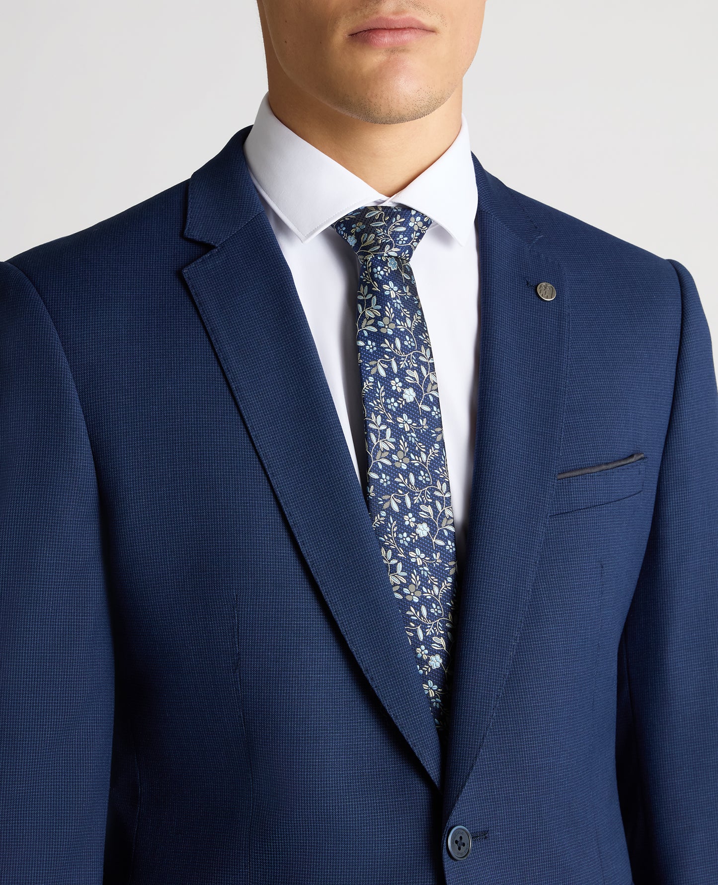 Remus Uomo Lucian Suit Jacket - Royal Blue