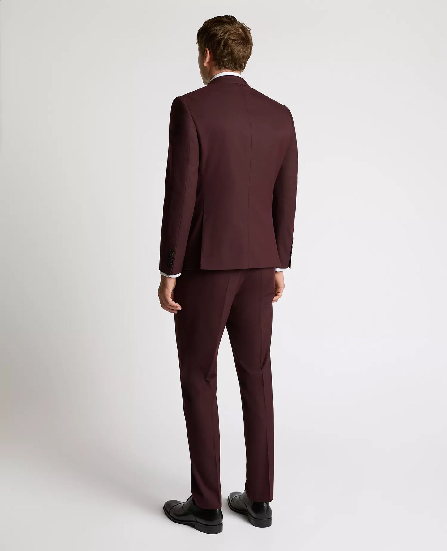 Remus Uomo Massa J Suit Jacket - Burgundy