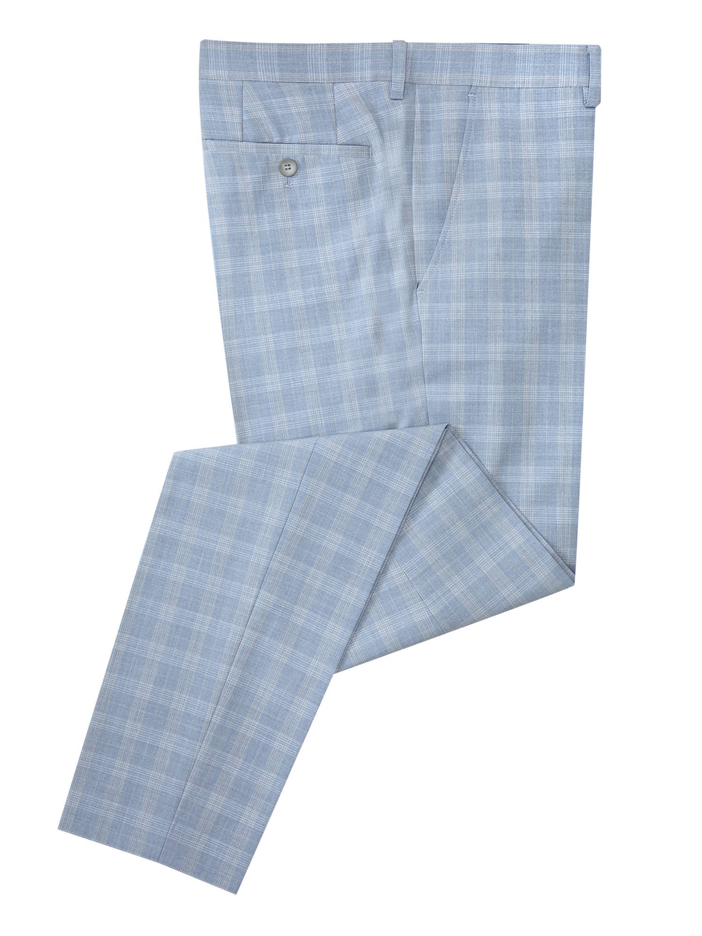 Spin Zach J 2pc Suit - Baby Blue